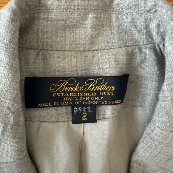 Vintage wool Brooks Brothers Blazer - Picture 5 of 7